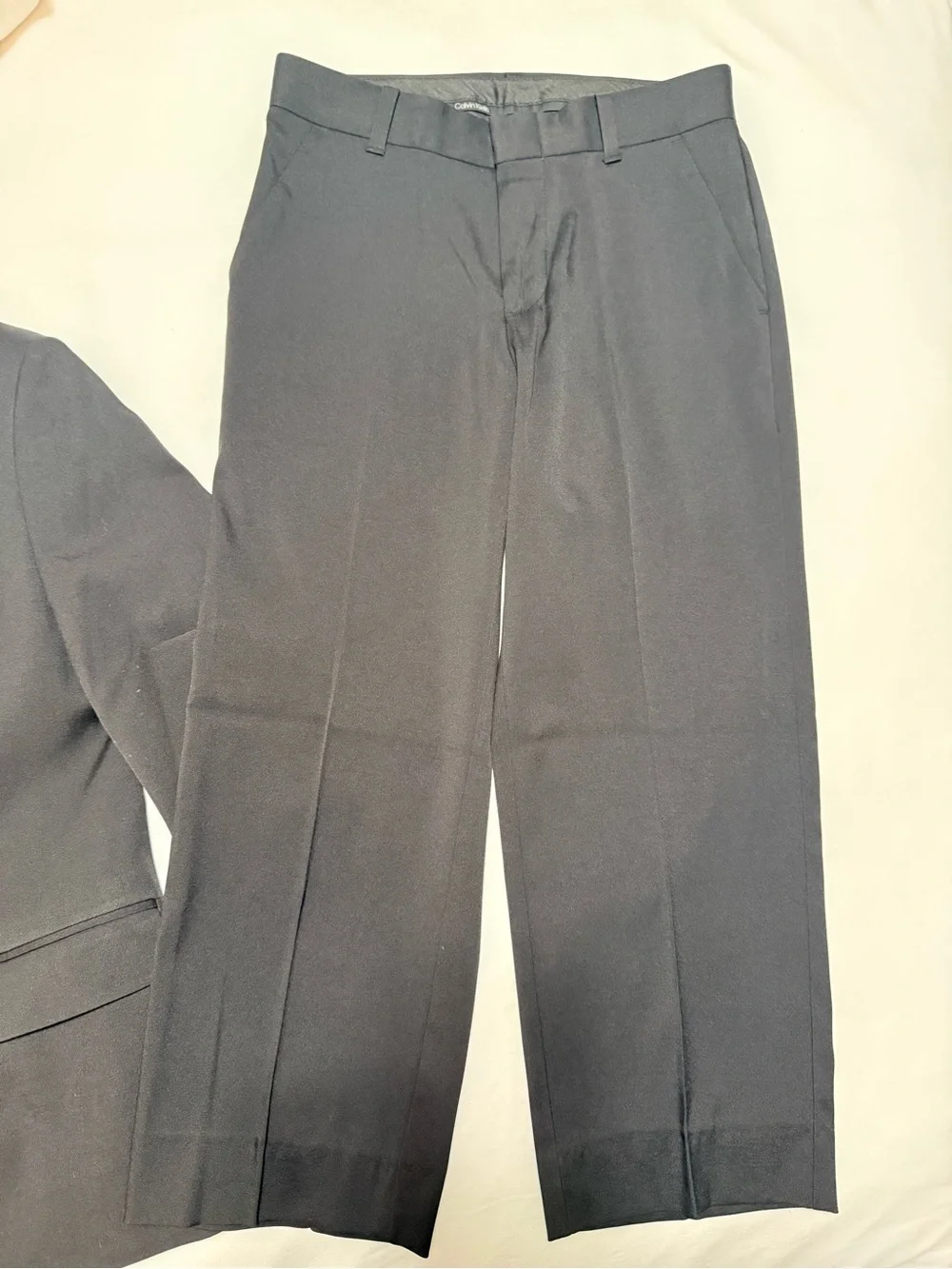 Classic Boy’s Calvin Klein Black Suit Jacket and Trousers